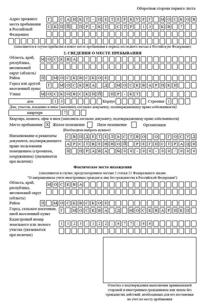 временная регистрация в Апрелевке